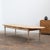 Large wooden communal table, early 20th century. Beech legs and fir top. Height under the apron: 59 cm. Water-repellent...