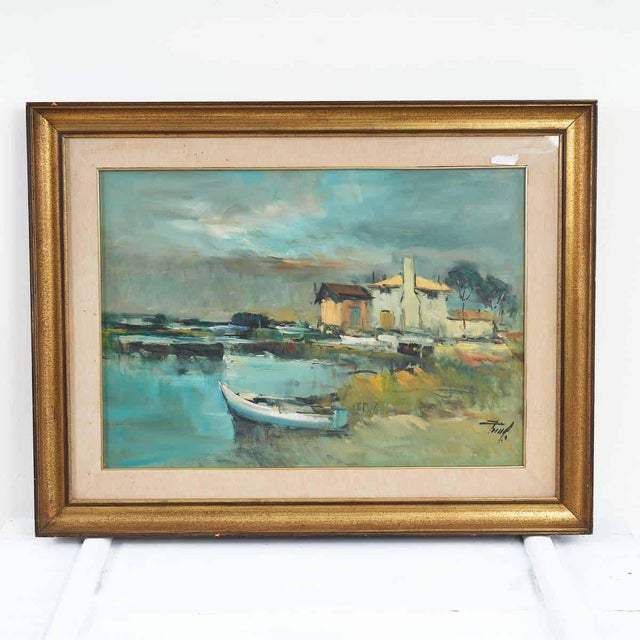 Renzo, Untitled, 1979, Oil on Canvas, Framed For Sale - Image 9 of 9