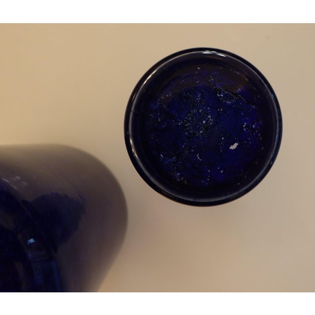 Murano Blown Glass Millebolle Bottle from Manifattura Di Murano, 1960s, Set of 2 For Sale - Image 11 of 13