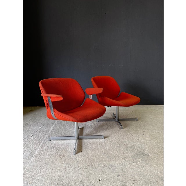 1960s Mid-Century Modern Exquis Lounge Chairs by Geoffrey Harcourt for Artifort, Netherlands, 1960s, Set of 2 For Sale - Image 5 of 18