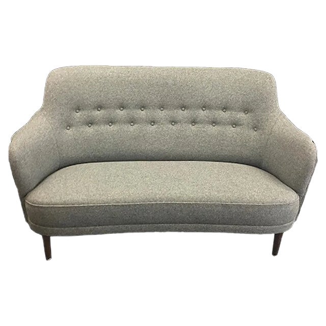 Model Samsas 2-Seater Sofa by Carl Malmsten for O.H. Sjögren, 1960s For Sale