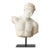Rh Roman Discus Thrower Classical Sculpture Fragment on Stand For Sale