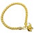Vintage Love Nest Yellow Gold Woven Bracelet in 18 Kt Yellow Gold For Sale - Image 15 of 18