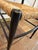 Black Mid-Century Modern Italian High-Back Black Side, Office Chair With a Rush Seat in the Iconic Style of Italian Designer Gio Ponti For Sale - Image 8 of 12