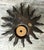 1950s Pepe Mendoza Bronze Sun Inlaid Wall Hanging For Sale - Image 5 of 9