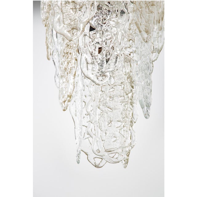Chandeliers from Mazzega, 1970, Set of 2, in Very Good conditions. Designed 1970 to 1979 This piece is attributed to the...
