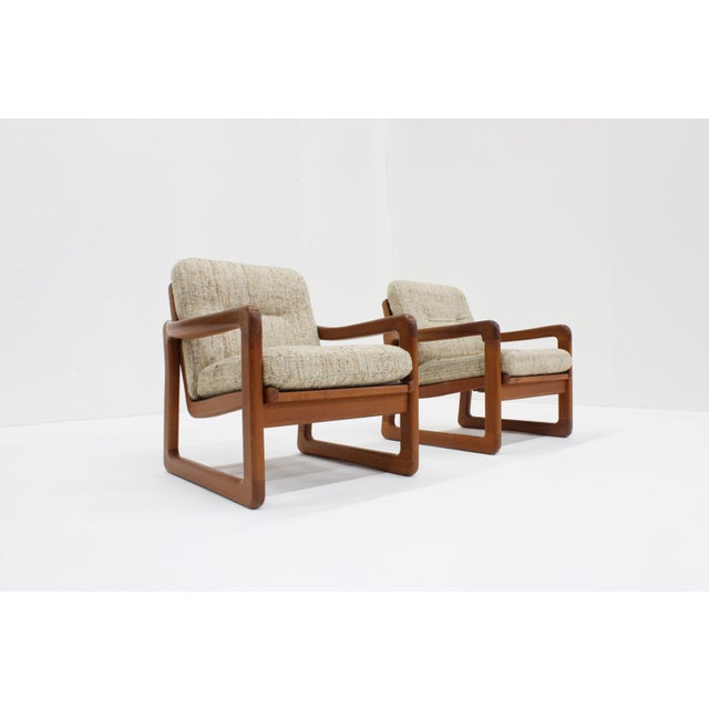 Mid-Century Modern Easy Chairs in Teak from Holstebro Möbelfabrik, 1960s, Set of 2 For Sale - Image 4 of 11
