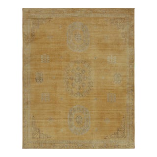 Rug & Kilim’s Khotan Samarkand Style Rug With Medallions in an Open Field For Sale