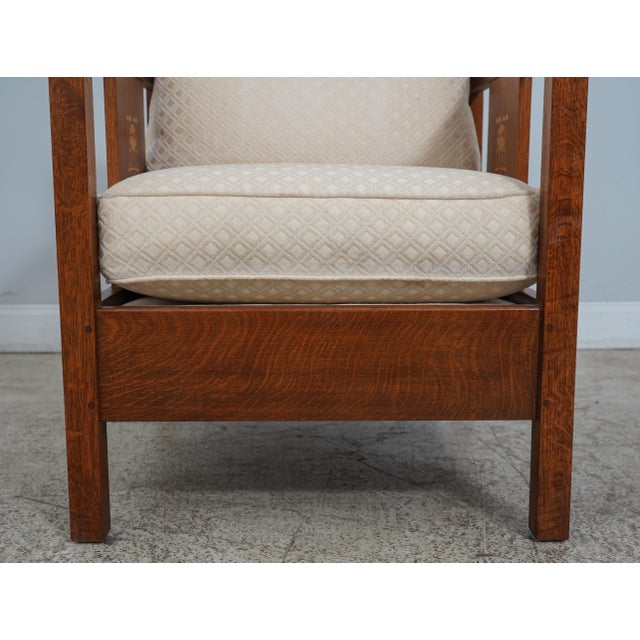 Pair Stickley Harvey Ellis Arts & Crafts Cube Chairs Chairish