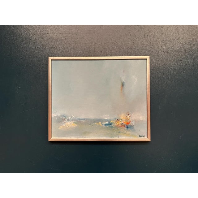 Jan Ed, Seascape, 1986, Oil on Canvas, Framed For Sale - Image 18 of 18