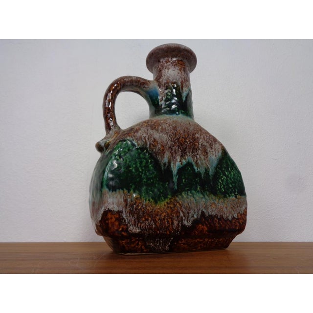 West German Glazed Ceramic Vase 603/25 from Dümler & Breiden, 1970s For Sale - Image 4 of 17