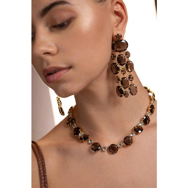 Marysol Statement Earrings&nbsp;– One of our most beloved designs, these bold chandelier-style earrings exude bohemian and...