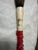 Brown 19th. Centery Two Antique Vintage Chinese Scholars Archaistic Calligraphy Brushes For Sale - Image 8 of 12