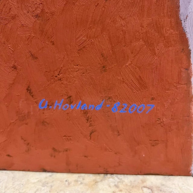 1978 Modern Fauvist Portrait Old Man Artist Hovland For Sale In San Diego - Image 6 of 11