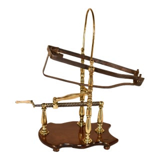 Period Georgian Wine Bottle or Port Decanting Pourer, Circa 1820 For Sale