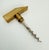 1970s Modernist Italian Brass Hammer Corkscrew, Bonwit Teller For Sale - Image 4 of 8