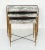 French Nesting Tables of Brass With Mottled Smoke Mirrored Glass For Sale - Image 12 of 17