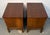 Wood Mid 20th Century Sculpted Walnut Nightstands, A Pair For Sale - Image 7 of 12