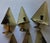 Mid-Century Brass Wall Lamps, Germany, 1970s, Set of 6 For Sale - Image 6 of 17