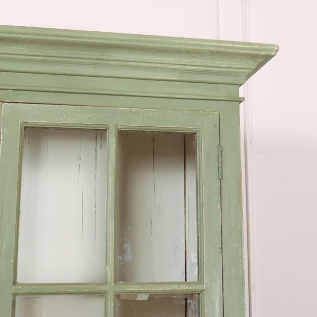 19th Century English Glazed Display Cabinet, 1890s For Sale - Image 3 of 12