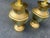 Mid 20th Century Hammered Metal Lamps - a Pair For Sale - Image 6 of 9