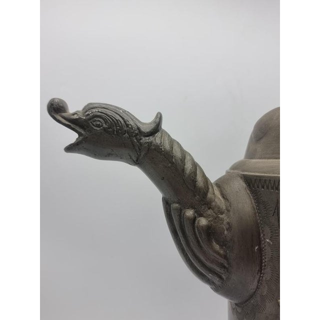 Large Pewter, Tin and Plastic Jug For Sale - Image 5 of 18