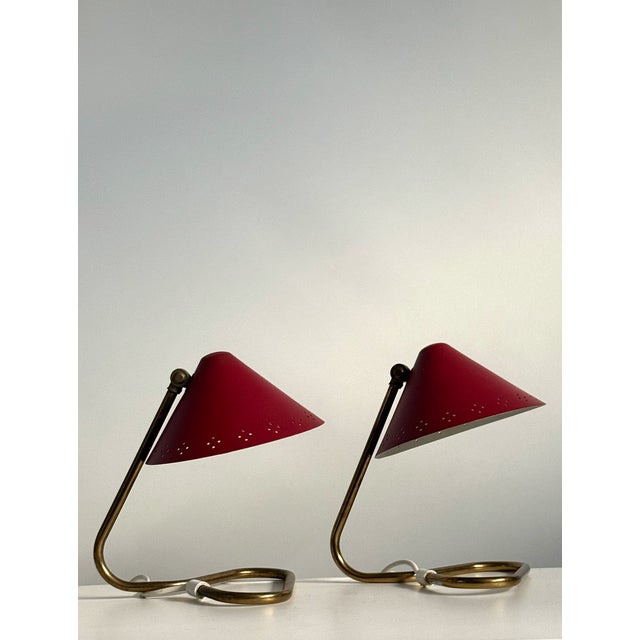 Table Lamps attributed to Erik Wärnå for Gnosjö, 1940s, Set of 2 For Sale - Image 9 of 9