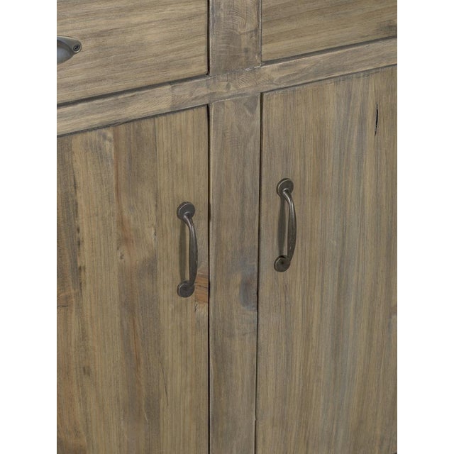 Wood Crafters and Weavers Barlow Display Kitchen Island For Sale - Image 7 of 9