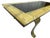 Onyx 1960s Arturo Pani for Muller Black & Honey Onyx Coffee Table With Bronze Base, Mexico For Sale - Image 8 of 13