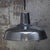 French factory pendant light anthracite enamel, white interior E26 / E27 Up to 250V (Europe/UK Standard).The wiring of...
