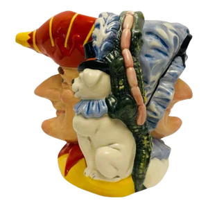 Vintage Royal Doulton Punch & Judy Double Sided Character Jug, 1993