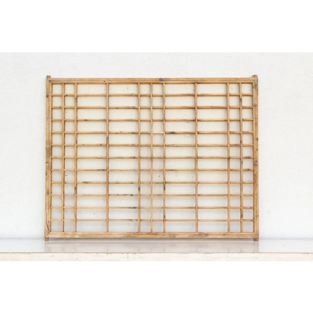 Rustic Rustic Asian Antique Architectural Screen For Sale - Image 3 of 8