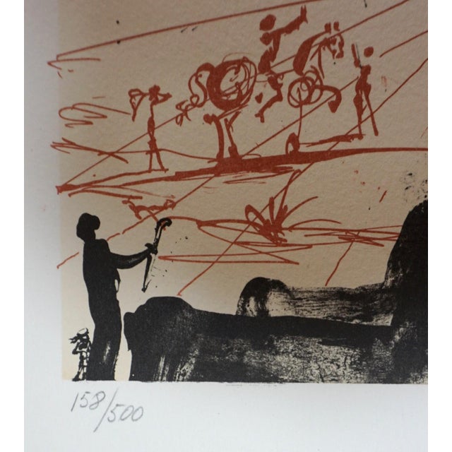 Salvador Dali Monument to Picasso For Sale - Image 4 of 4