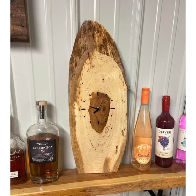 This breathtaking wall/mantel clock is entirely custom-made from scratch in my workshop — starting with a carefully...