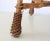 Franco Albini Vintage Franco Albini Style Bamboo Stool W/ Wicker Seat For Sale - Image 4 of 8