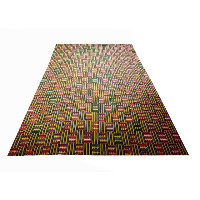 Kente Fabric, Ghana, West Africa For Sale - Image 10 of 10