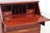 Shell Asian Rosewood Secretary Desk With Mother-of-Pearl Inlay, Bird & Blossom Motif, Slant Front Writing Desk For Sale - Image 7 of 18