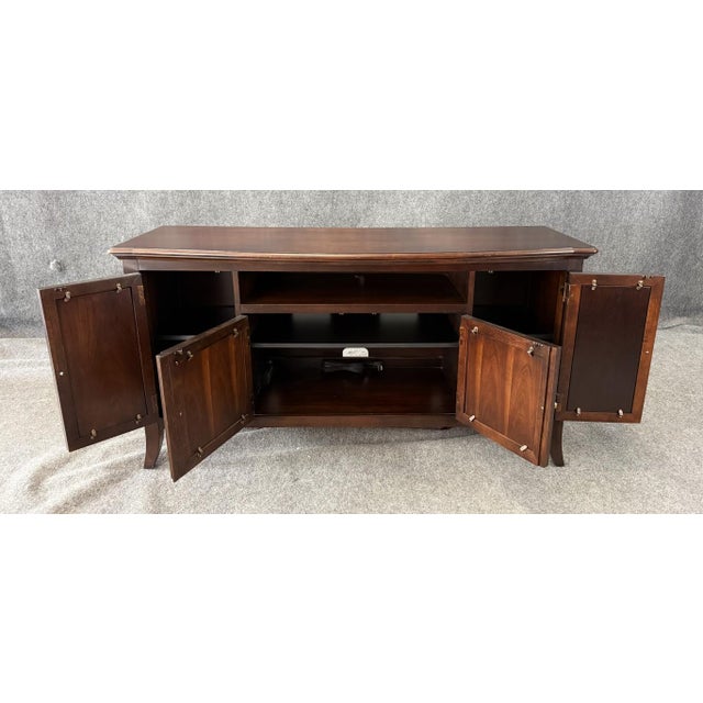 Early 21st Century Stanley Furniture Television Console Cabinet For Sale - Image 5 of 16