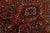 Textile Red Vintage Persian Heriz Wool Rug Circa 1950s 11 X 13 For Sale - Image 7 of 10