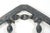 Gothic Antique Gothic Wrought Iron Window Grille Transom For Sale - Image 3 of 10
