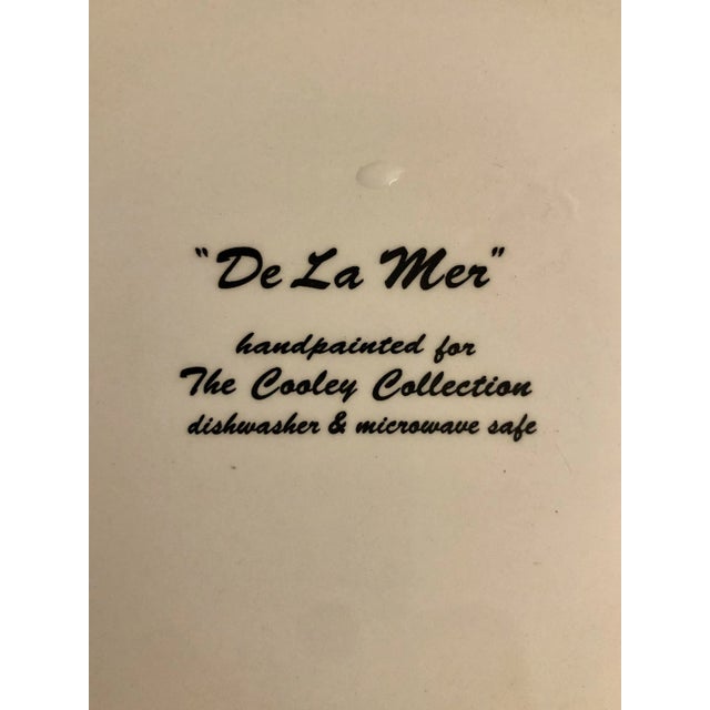 Nantucket Blue Crab Ceramic Serving Platter For Sale - Image 4 of 7