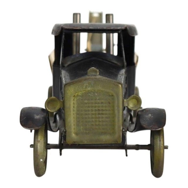 Antique Metalcraft Pressed Steel “Towing & Repairs” Advertising Truck C1920 For Sale - Image 6 of 9