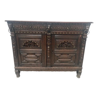 Renaissance-Style Oak Buffet, 1700s For Sale