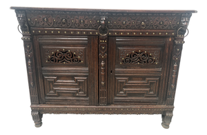 Renaissance-Style Oak Buffet, 1700s