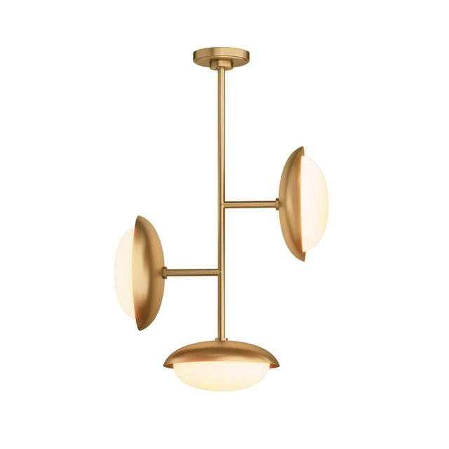 2020s Bond Pendant 3 Light For Sale - Image 5 of 9