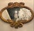 19th Century Federal Cornucopia Oval Ornate Mirror 35”x 34” Antique For Sale - Image 5 of 5