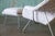 1960s White Attributed Knoll Womb Chair and Ottoman Holly Hunt Eero Saarinen Mid Century Modern For Sale - Image 4 of 13