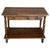 Spanish Country Pine Side Table With Drawer and Low Shelve For Sale - Image 13 of 13