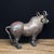 Vintage Bronze Rhinoceros Figure With Archaic Scrollwork – Xiniu Statue For Sale - Image 4 of 9