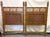 A timeless pair of Lexington Furniture twin headboards from the 21st century. These are the Lexington Furniture 'Island...
